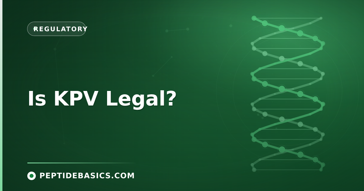 Is KPV Legal?