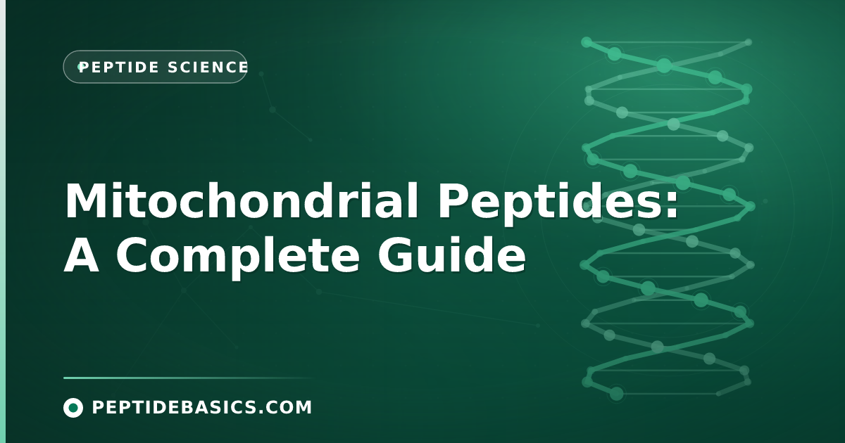 Mitochondrial Peptides: A Complete Guide