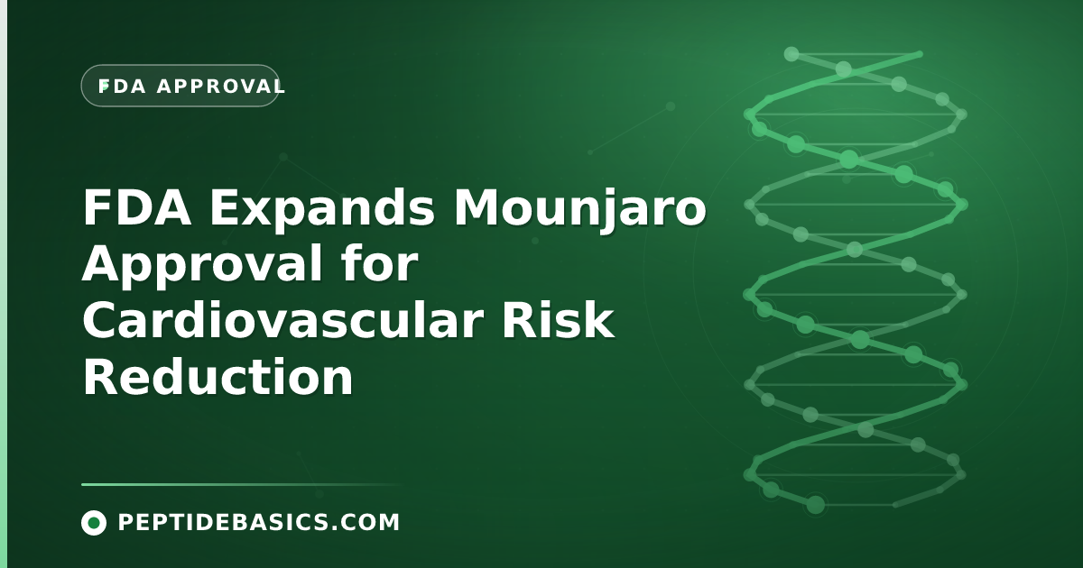 FDA Expands Mounjaro Approval for Cardiovascular Risk Reduction