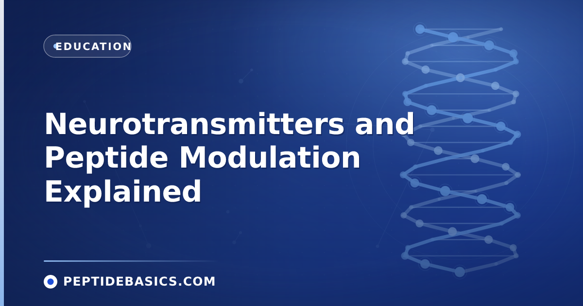 Neurotransmitters and Peptide Modulation Explained